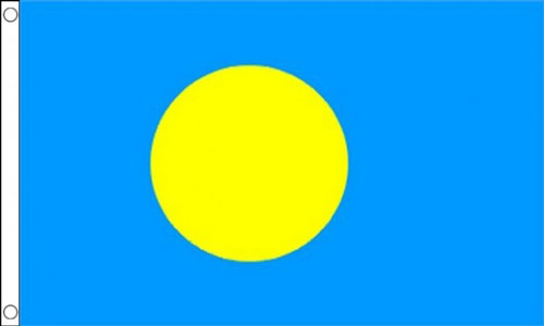 2ft by 3ft Palau Flag