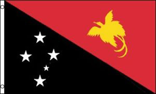 2ft by 3ft Papua New Guinea Flag