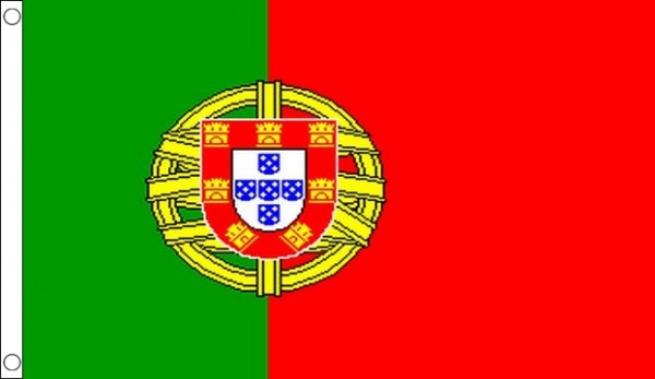 Portugal Funeral Flag