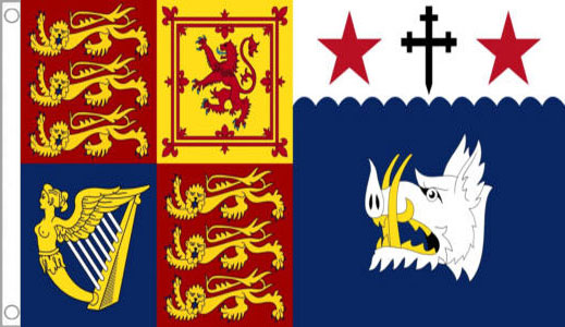 Queen Camilla Royal Standard Flag