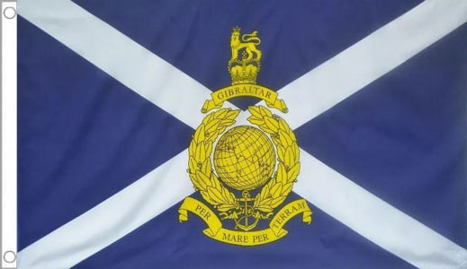 Royal Marines Reserves Scotland Flag