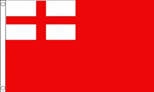 Red Ensign Flag 1620 to 1707 Flag