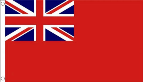5ft by 8ft Red Ensign Flag
