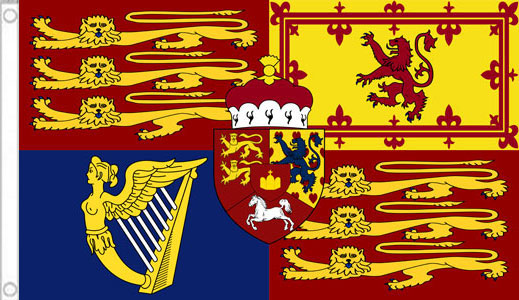 Royal Banner Flag 1801 to 1816 King George Flag