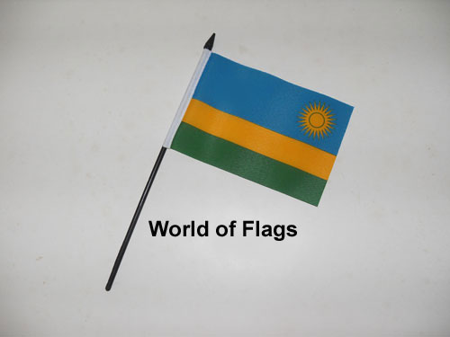 Rwanda Hand Flag