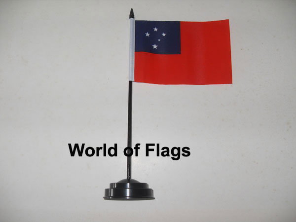 Samoa Table Flag