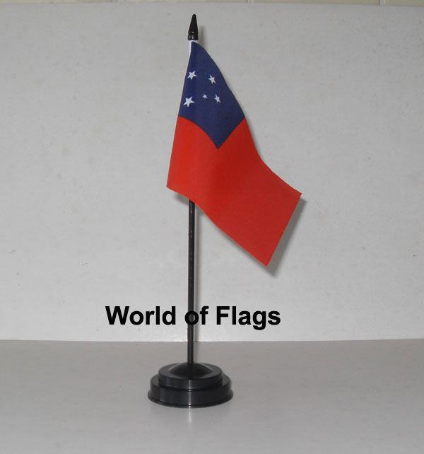 Samoa Table Flag