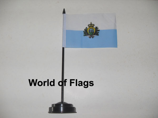 San Marino Table Flag