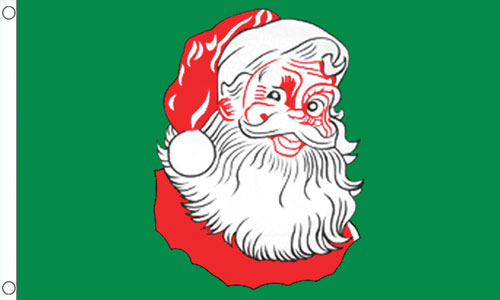 2ft by 3ft Santa Flag