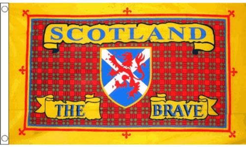 2ft by 3ft Scotland The Brave Flag