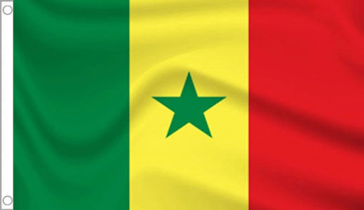 2ft by 3ft Senegal Flag