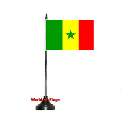Senegal Table Flag