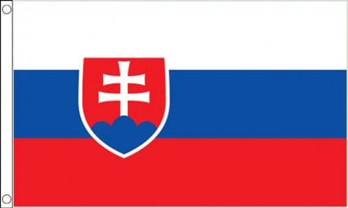 2ft by 3ft Slovakia Flag