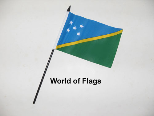 Solomon Islands Hand Flag