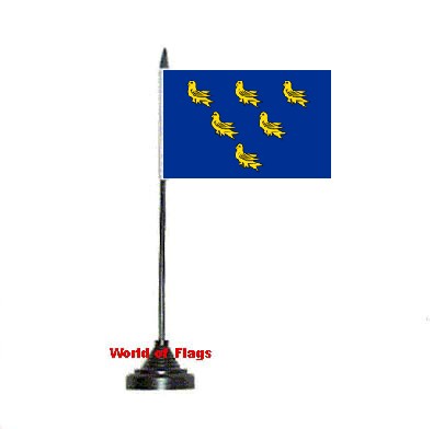 Sussex Table Flag