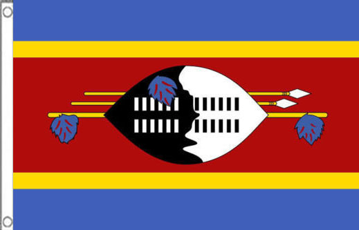 2ft by 3ft Eswatini Flag Swaziland Flag