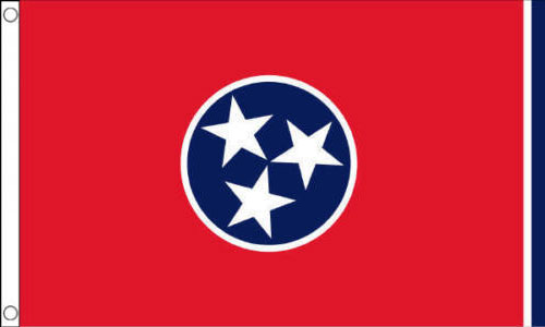 2ft by 3ft Tennessee Flag