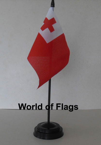 Tonga Table Flag