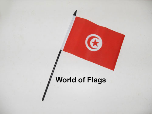 Tunisia Hand Flag