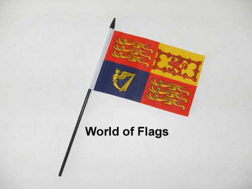 UK Royal Standard Hand Flag