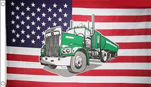 USA Truck Flag