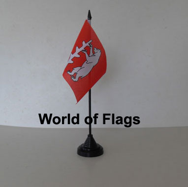 Warwickshire Table Flag
