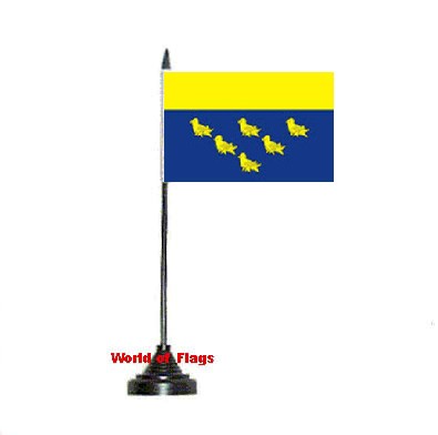 West Sussex Table Flag