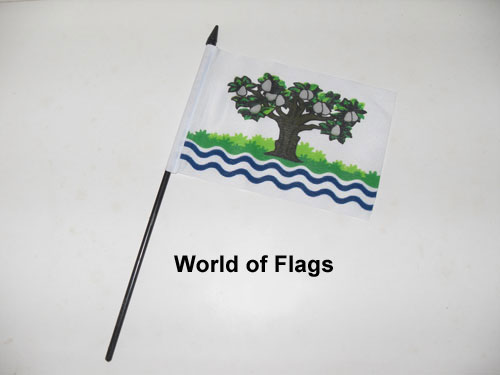 Worcestershire Hand Flag Old Design