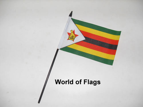 Zimbabwe Hand Flag