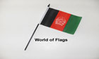 Afghanistan Hand Flag