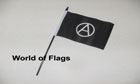 Anarchy Hand Flag