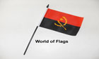 Angola Hand Flag