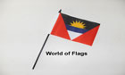 Antigua and Barbuda Hand Flag