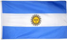Argentina Funeral Flag