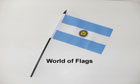 Argentina Hand Flag World Cup Team