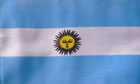 Argentina Funeral Flag