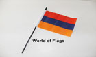 Armenia Hand Flag