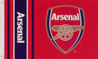 Arsenal Flag Wordmark Design