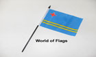 Aruba Hand Flag