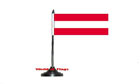 Austria Table Flag