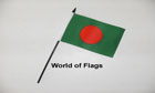 Bangladesh Hand Flag