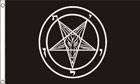 Baphomet Church of Satan Flag 