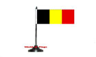Belgium Table Flag World Cup Team