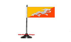 Bhutan Table Flag