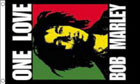 2ft by 3ft Bob Marley One Love Flag