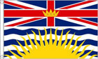 2ft by 3ft British Columbia Flag