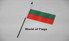 Bulgaria Hand Flag