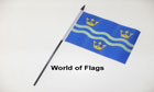 Cambridgeshire Hand Flag New Design