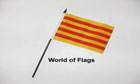 Catalonia Hand Flag