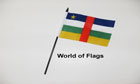 Central African Republic Hand Flag